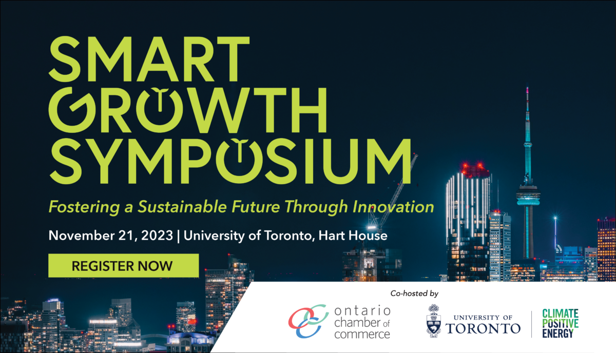 SMART GROWTH SYMPOSIUM Fostering a Sustainable Future Through Innovation