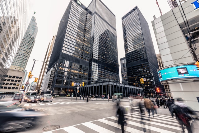 City of Toronto intersection